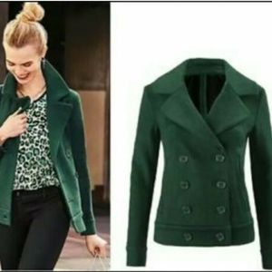 CABI Sweat Pea Coat #3159 EUC in XS